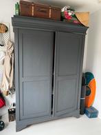 Vintage linnen kast, Huis en Inrichting, Kasten | Kledingkasten, Ophalen, 100 tot 150 cm, 150 tot 200 cm, Brocante