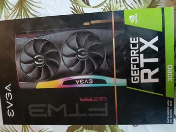 Te koop  gforce rtx 3080 ultra 10gigh  zo goed als nieuw beschikbaar voor biedingen