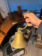 Messing handbel / scheepsbel – zwaar – vintage, Verzamelen, Scheepvaart, Ophalen of Verzenden, Zo goed als nieuw, Motorboot of Zeilboot