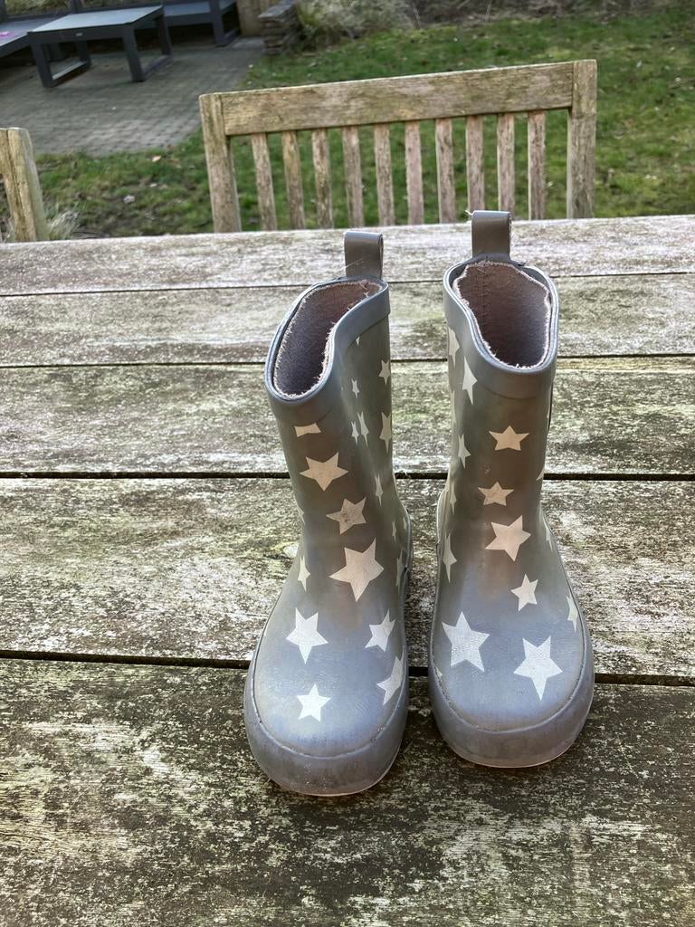 Sterren regenlaarsjes maat 23, Kinderen en Baby's, Kinderkleding | Schoenen en Sokken, Ophalen of Verzenden, Gebruikt, Jongen of Meisje