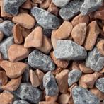 Baltic blend siergrind grijsblauwe zachtoranje kiezel border, Tuin en Terras, Grind, Keien en Split, Overige materialen, Verzenden