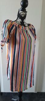 Dames top met diverse kleuren strepen mt M, Verzenden, Gedragen, Maat 38/40 (M), Korte mouw