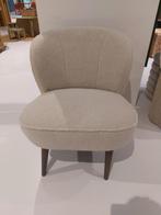 Woood Fauteuil - Sara - Teddy Off White, Huis en Inrichting, Fauteuils, Ophalen, Nieuw, Hout, 50 tot 75 cm