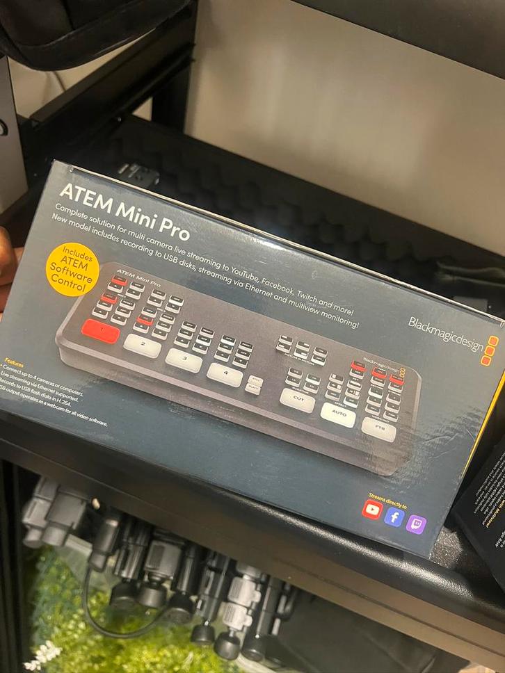 Atem Mini Pro, Audio, Tv en Foto, Professionele Audio-, Tv- en Video-apparatuur, Zo goed als nieuw, Video, Ophalen of Verzenden