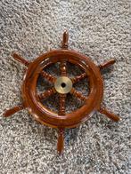 Houten Scheepsroer zowel functioneel als decoratief, Watersport en Boten, Ophalen of Verzenden, Zo goed als nieuw, Zeilboot of Motorboot