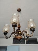 Kroonluchter/ hanglamp, Ophalen of Verzenden, Gebruikt, Glas