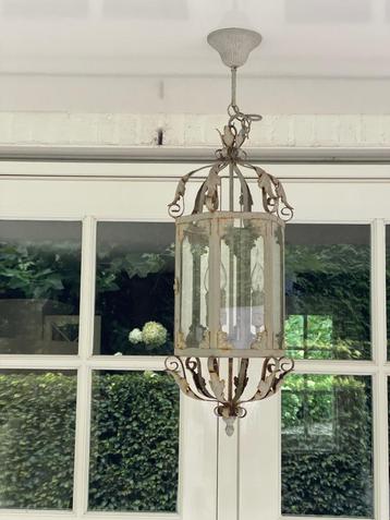 Brocante hanglampen 2 stuks  beschikbaar voor biedingen