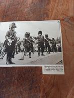 Knipsel vrijwillige landstorm Oldenzaal 1933, Ophalen of Verzenden, Landmacht, Nederland, Embleem of Badge