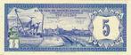 Ned Antillen- 5 GULDEN 1.6.1984 UNC serienr.0030762603 -P15b, Verzenden, Zuid-Amerika