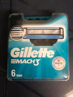 Gillette Mach 3 6 pack, Nieuw, Gehele gezicht, Ophalen of Verzenden, Verzorging