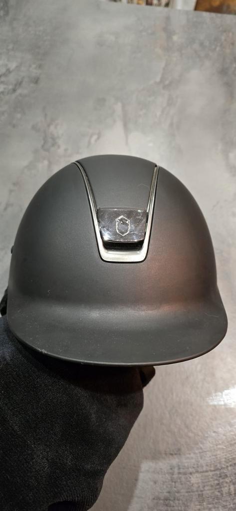 Samshield Shadowmatt zwart paardrijhelm, Dieren en Toebehoren, Paardrijkleding, Zo goed als nieuw, Dames, Heren, Cap, Dressuur