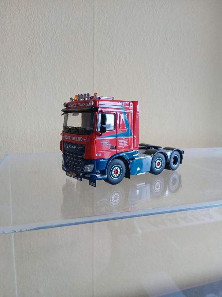 Daf XF space cab Verweij's trucking, Hobby en Vrije tijd, Modelauto's | 1:50, Zo goed als nieuw, Bus of Vrachtwagen, Wsi, Ophalen of Verzenden