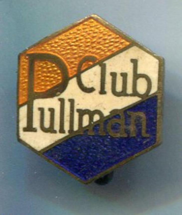 Club Pullman email op koper ski broche ( Z_279 ), Verzamelen, Speldjes, Pins en Buttons, Nieuw, Speldje of Pin, Merk, Verzenden