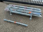 Layher AR staander/staanders 1.00M met pen rozet/ring 50, Ophalen, Gebruikt, Gevelsteiger, 5 meter of hoger