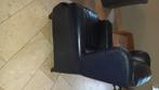 Leren fauteuil, Huis en Inrichting, Fauteuils, Ophalen, Gebruikt, Minder dan 75 cm, Leer