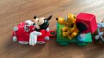 disney treintje met disney personages, Ophalen of Verzenden, Gebruikt, Beeldje of Figuurtje