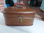 oud koffertje beautycase, Gebruikt, Ophalen of Verzenden, Bruin, Hardcase