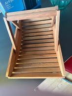 Houten bloemenmand.Oogstmand, Tuin en Terras, Ophalen, Zo goed als nieuw