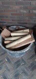 Haardhout Eiken & Rest Hout, Doe-het-zelf en Verbouw, Hout en Planken, Ophalen, Gebruikt, 25 tot 50 mm, Eiken