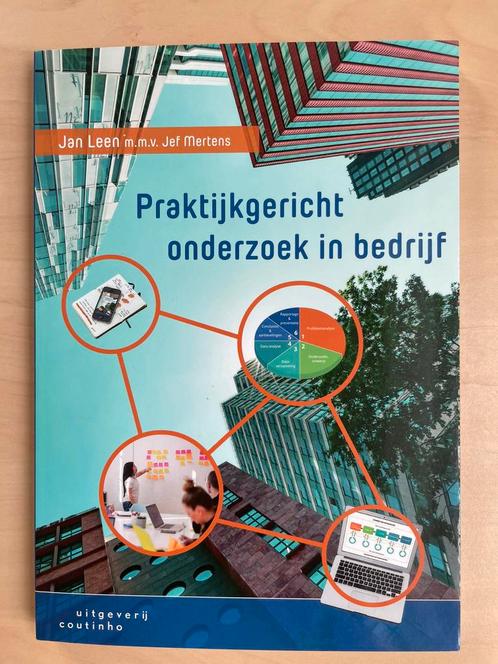 Jan Leen - Praktijkgericht onderzoek in bedrijf, Boeken, Schoolboeken, Zo goed als nieuw, Nederlands, Overige niveaus, Ophalen of Verzenden