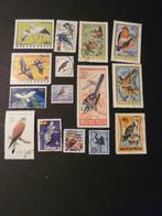 Klein Kavel met gestempelde postzegels Vogels., Postzegels en Munten, Postzegels | Volle albums en Verzamelingen, Ophalen of Verzenden