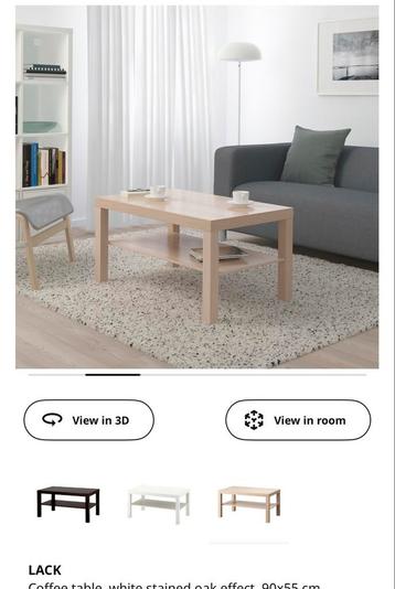 Ikea lack salontafel