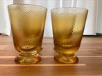 4 goud gele glazen 250 ml Sissy boy, zgan, Huis en Inrichting, Keuken | Servies, Ophalen, Glas of Glazen, Overige stijlen, Glas