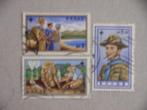 BK   Griekenland 729-731-732, Postzegels en Munten, Postzegels | Europa | Overig, Ophalen of Verzenden, Griekenland, Gestempeld