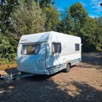 Dethleffs Camper 460, Luifel+zijwanden, Vast bed, Rondzit, Caravans en Kamperen, Caravans, Vast bed, Rondzit, Schokbreker, Particulier