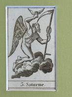 O U D - Saturnus - Gravure (rond 1790-1815), Antiek en Kunst, Kunst | Etsen en Gravures, Ophalen of Verzenden
