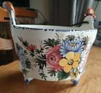 Keramiek bloemenhangpot, Ophalen, Zo goed als nieuw, Aardewerk of Porselein, Minder dan 50 cm