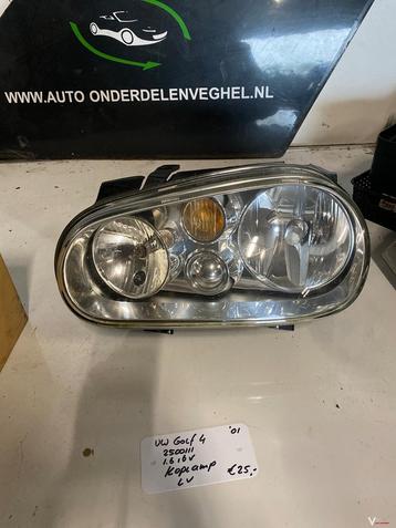Vw Golf 4 1.6 16v 2001 Koplamp Linksvoor  beschikbaar voor biedingen