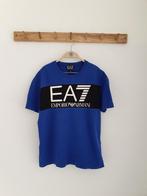Armani T-shirt blauw zwart maat 150, Ophalen of Verzenden, Zo goed als nieuw, Jongen, Shirt of Longsleeve