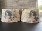 2 lampenkapjes. Samen 3 euro, Gebruikt, Overige kleuren, Ophalen of Verzenden, Ovaal