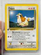 1999 POKEMON DUTCH #57 PIDGEY First 1ST EDITION 57/102 psa-8, Hobby en Vrije tijd, Verzamelkaartspellen | Pokémon, Ophalen of Verzenden