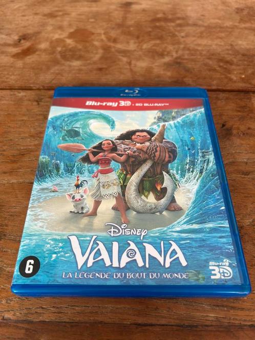 3D Blu-ray Disney Vaiana + 2D Blu-ray, Cd's en Dvd's, Blu-ray, Zo goed als nieuw, Tekenfilms en Animatie, 3D, Ophalen of Verzenden