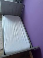Kinderkamer, Huis en Inrichting, Slaapkamer | Bedden, Ophalen, Verstelbaar, Zo goed als nieuw, Grijs