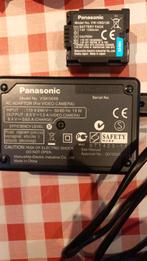 Panasonic VW-VBG130 Accu + Oplader, Ophalen, Gebruikt, Oplaadbaar