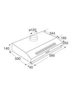 Pelgrim RVS OWA206RVS Afzuigkap - Nieuw!, Witgoed en Apparatuur, Afzuigkappen, Onderbouw afzuigkap, Nieuw, Ophalen of Verzenden