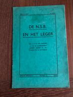 1940 NSB Kapitein J.A.M. van Anrooy: De N.S.B. en ons Leger, Verzenden, Overige onderwerpen, Kapitein J.A.M. van Anrooy, Tweede Wereldoorlog