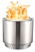 Vuurkorf RVS Rookarm - Buitenhaard Terras - Firepit - NIEUW, Ophalen of Verzenden, Nieuw