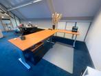 2x In hoogte verstelbaar bureau 180x80, Huis en Inrichting, Bureaus, Ophalen, In hoogte verstelbaar, Gebruikt, Bureau