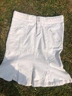Fluweel rib rok maat 42, Kleding | Dames, Rokken, Wit, Maat 42/44 (L), Ophalen of Verzenden, Zo goed als nieuw
