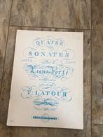 Piano sonaten, Muziek en Instrumenten, Bladmuziek, Ophalen of Verzenden, Zo goed als nieuw, Klassiek, Piano
