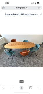 Eettafel Zianotta Tweed 2316 notenhout, Ophalen, Gebruikt, 200 cm of meer, 50 tot 100 cm