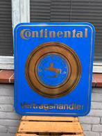 Continental banden oud emaille reclamebord, Verzamelen, Merken en Reclamevoorwerpen, Reclamebord, Gebruikt, ., Ophalen of Verzenden