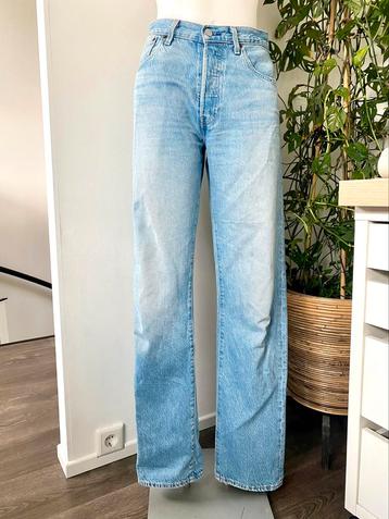 Levi spijkerbroek 501 maat W30 / L34 licht blauw Levi’s beschikbaar voor biedingen