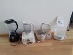 Huishoudelijke apparatuur 2 Blenders 1 mixer 1 voetselstomer, Ophalen of Verzenden, Zo goed als nieuw