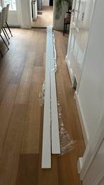 Gladde plint (RAL9016) +-10 meter, Doe-het-zelf en Verbouw, Ophalen, Nieuw, Mdf, 250 cm of meer