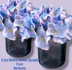 Van €38,95 voor €25 2 rivièra maison zigzag & hortensia's, Ophalen of Verzenden